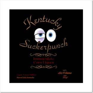 Kentucky Suckerpunch Liquor Posters and Art